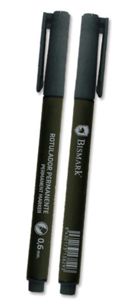 Rotulador Permanente De Punta Fina 0,6MM NEGRO