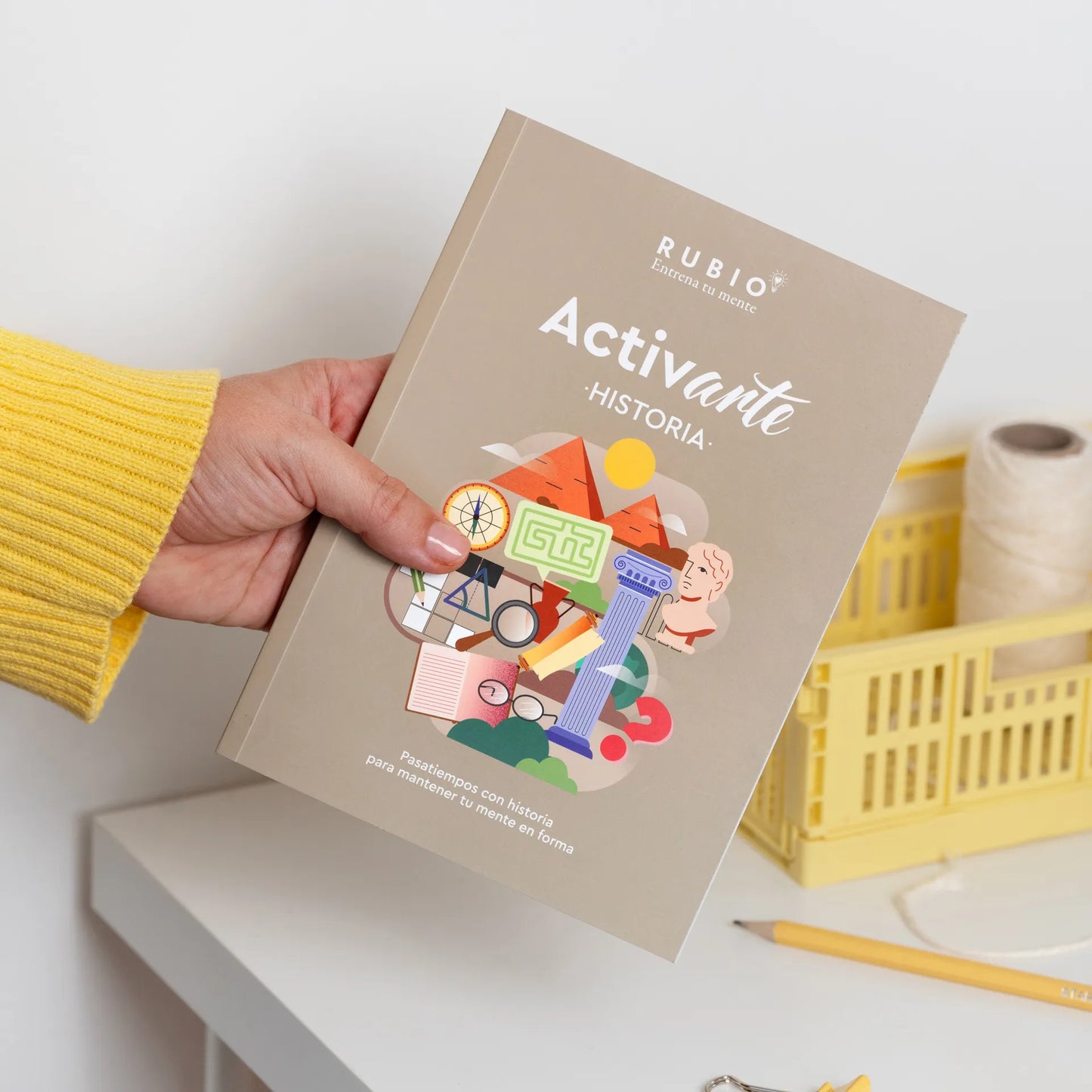 ActivARTE Historia Vol.1: Pasatiempos con historia para entrenar la mente