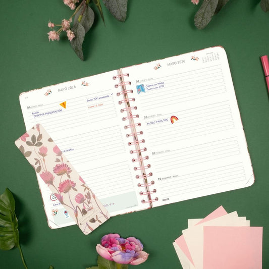 Agenda Anual 2026 Moniquilla Amapola